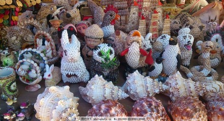 贝壳工艺品 海洋馈赠的艺术之美